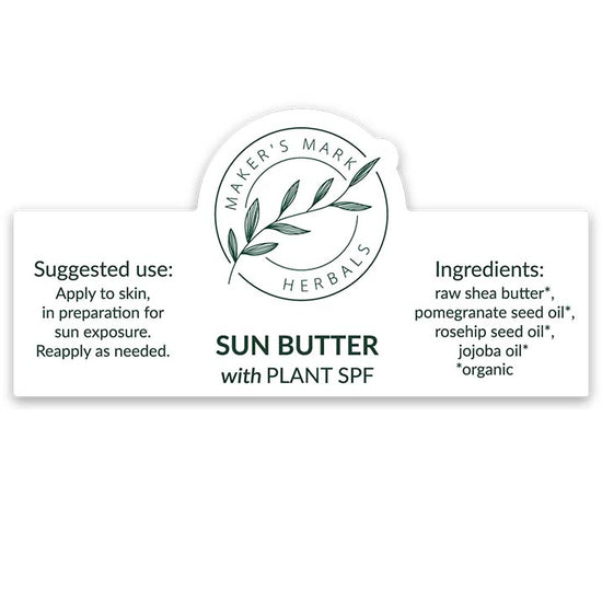 Sun butter ingredient list